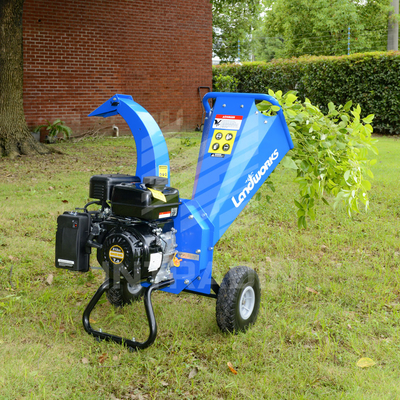 Compact Wood Chipper Shredder Flywheel With 3&quot; Chipping
