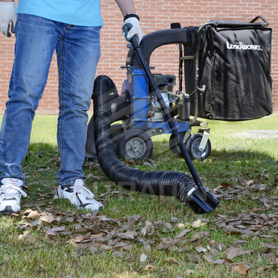 Multifunctional Tow Behind Leaf Vacuum Blower For Branches Debris