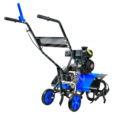 7HP 209cc 4 Stroke Gas Powered Engine Tiller With Adjustable Depth Stake