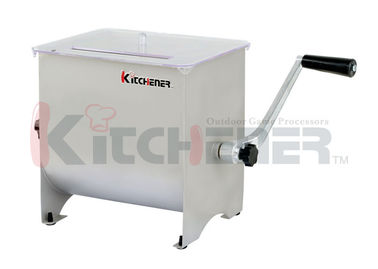 Manual Commercial Meat Mixer Grinder , 50 Lb Meat Mixer With Large Handle