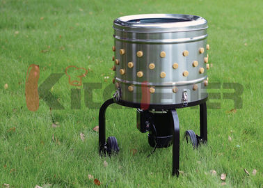 Outdoor Chicken Plucker Machine with 20 Inch Stailess Steel Chicken Picker Machine
