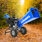 Rotor Type Compact Wood Chipper With Efficient Cutting System 3&quot; Chipping