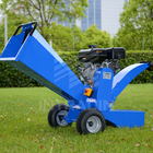 Double Sides Blades Bilateral Discharge Wood Chipper Rotor Type Chipping System