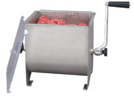 4.2 Gallon Manual Stainless Steel Meat Mixer Rust Resistant With Removable Paddle