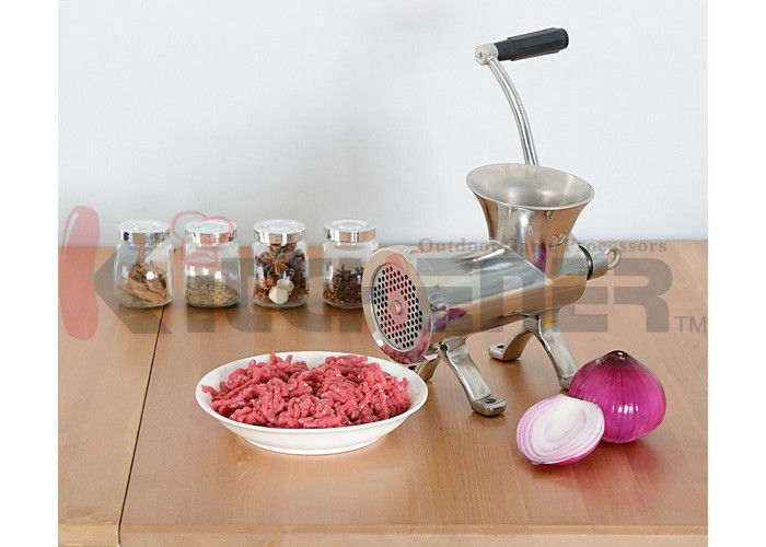 Hand Powered Meat Grinder For Home Use , Commercial Meat Mincer Machine Multi Functional