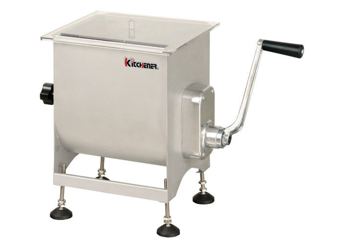 Heavy Duty Stainless Steel Meat Mixer Hand Crank For Commercial Meat Mincer