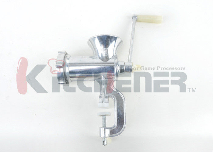 Hand Powered Manual Meat Grinder Stainless Steel Heavy Duty For Processing / Yielding