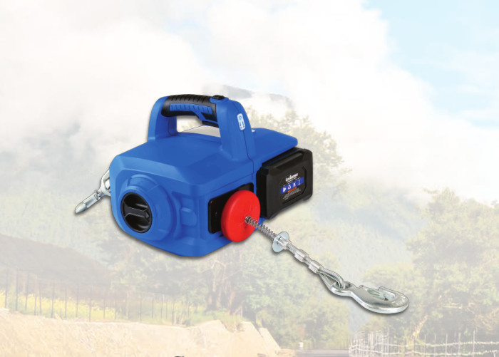 3 In 1 Portable Power Winch / Electric Cable Winch Precise Movement