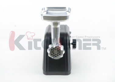Stainless Steel Electric Meat Mincer Machine , Kitchen Small Meat Grinder With 3 Stuffing Tubes